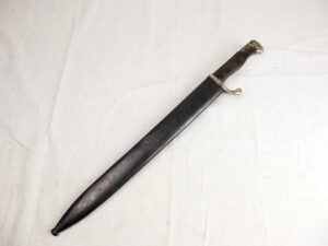 WW1 German Gew98 Butchers Bayonet In Its Scabbard