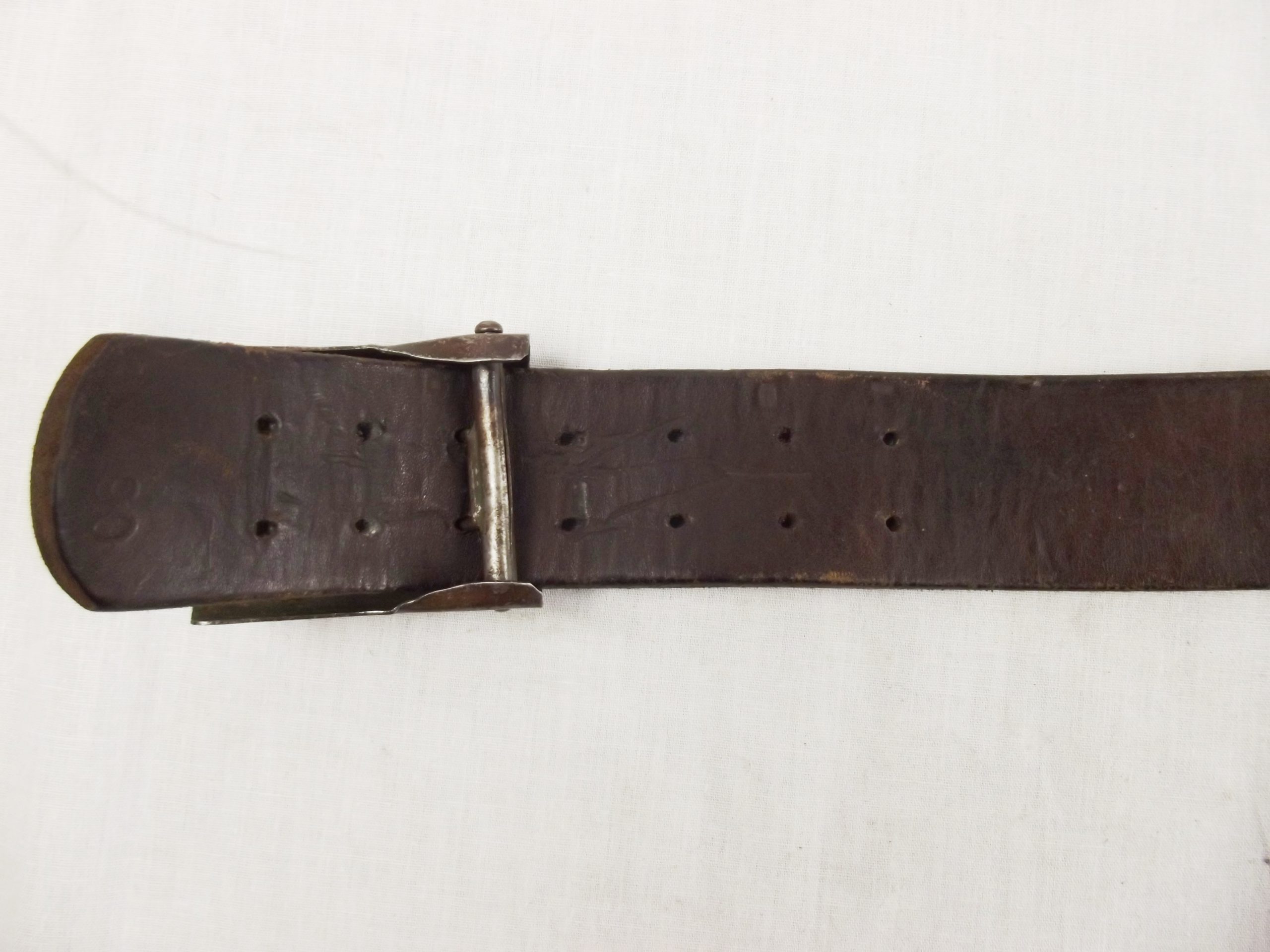 WW2 German Nazi Heer Army Belt & Buckle - Image 5