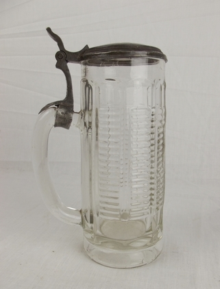 WW2 German SS Beer Tankard/Stein With Porcelain Lid - Image 9