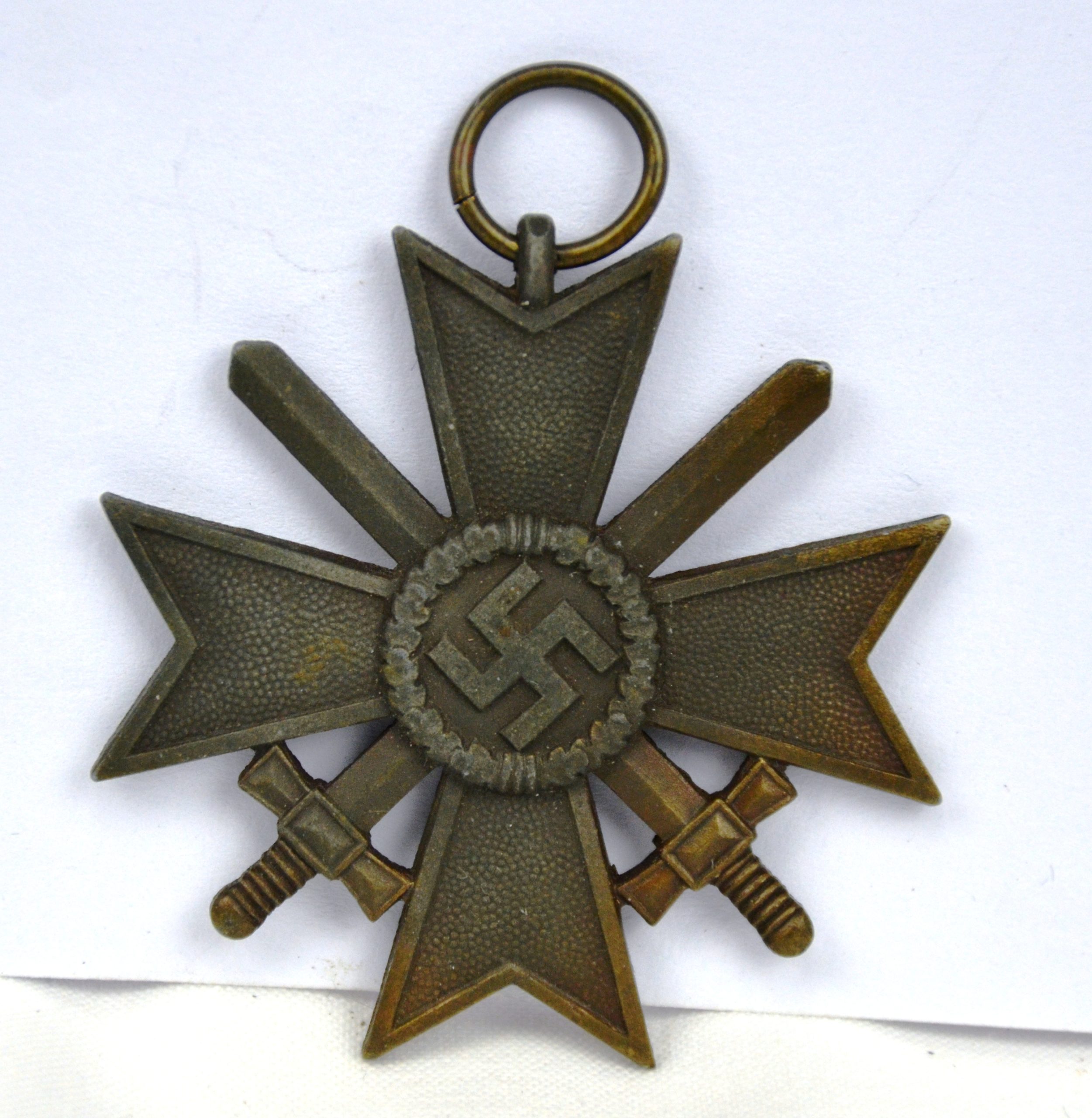 WW2 Nazi Soldiers Exceptional Service War Merit Cross With Swords 1939-1945