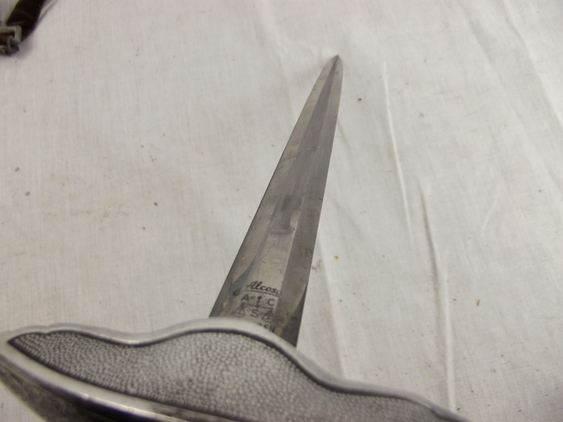 Luftwaffe 2nd pattern dagger With Hangers by Alcoso, Solingen - Image 8