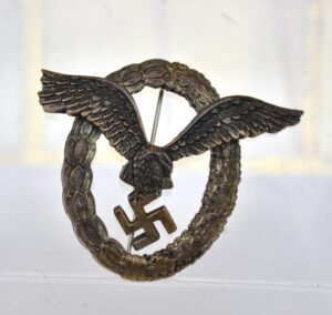 German WW2 Nazi Luftwaffe Pilot/Observers Badge Third Reich