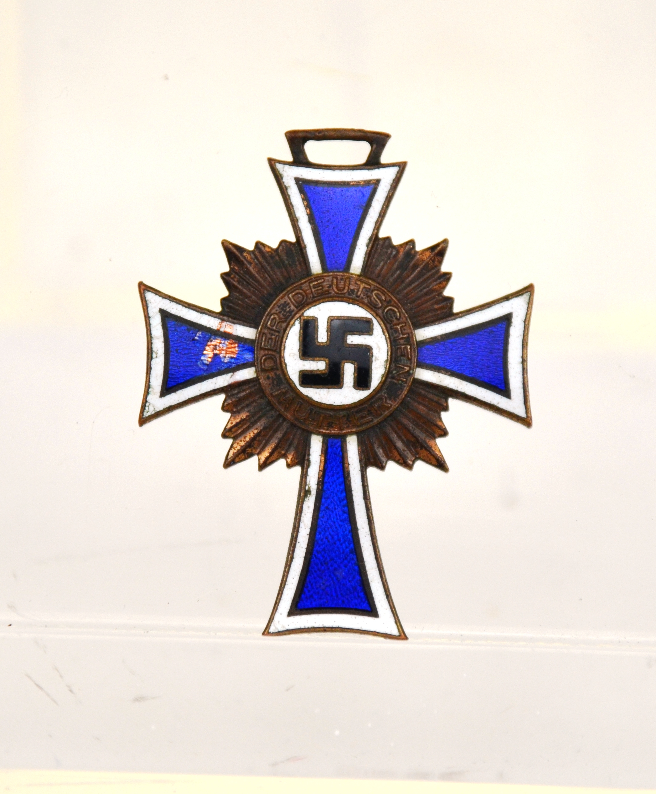 German WW2 Nazi Cross of Honour of the German Mother Awarded For Large Families.