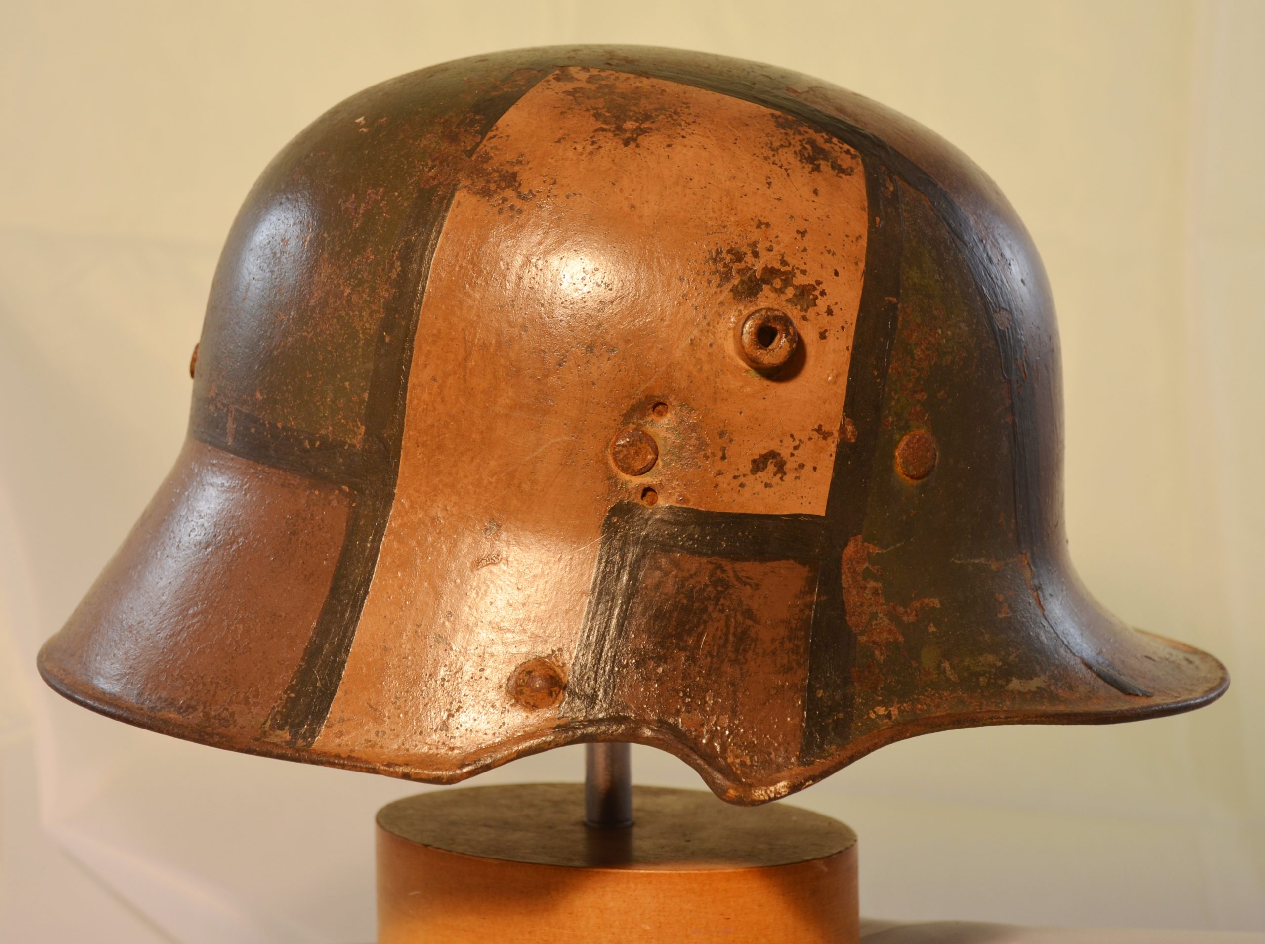M16 Duck Bill Imperial German WW1 Camouflaged Ear Cut Out Version