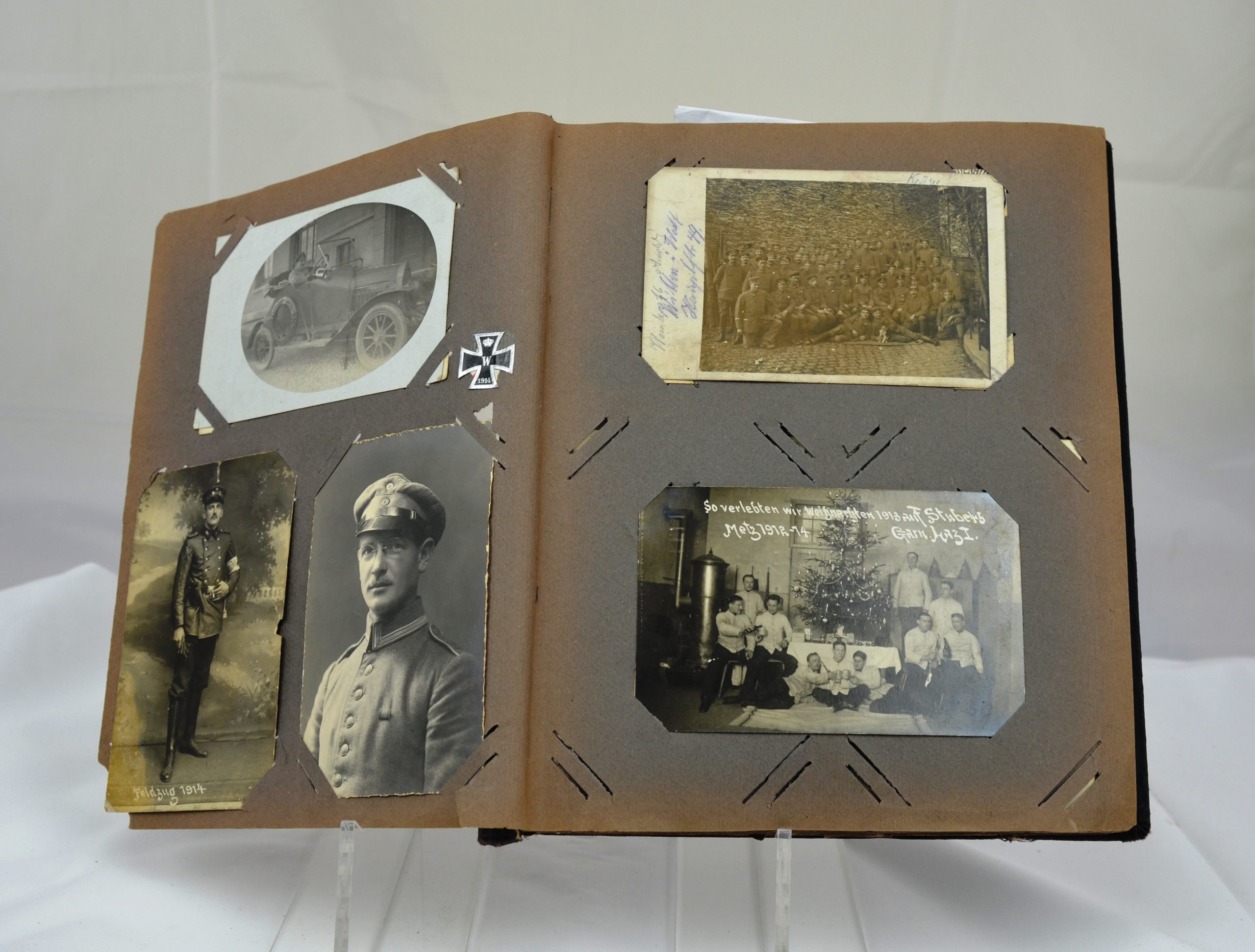 WW1 Imperial German Family Album Including Unit Pics Hospital Pics And Home Life Pics. 1912-1918 - Image 2