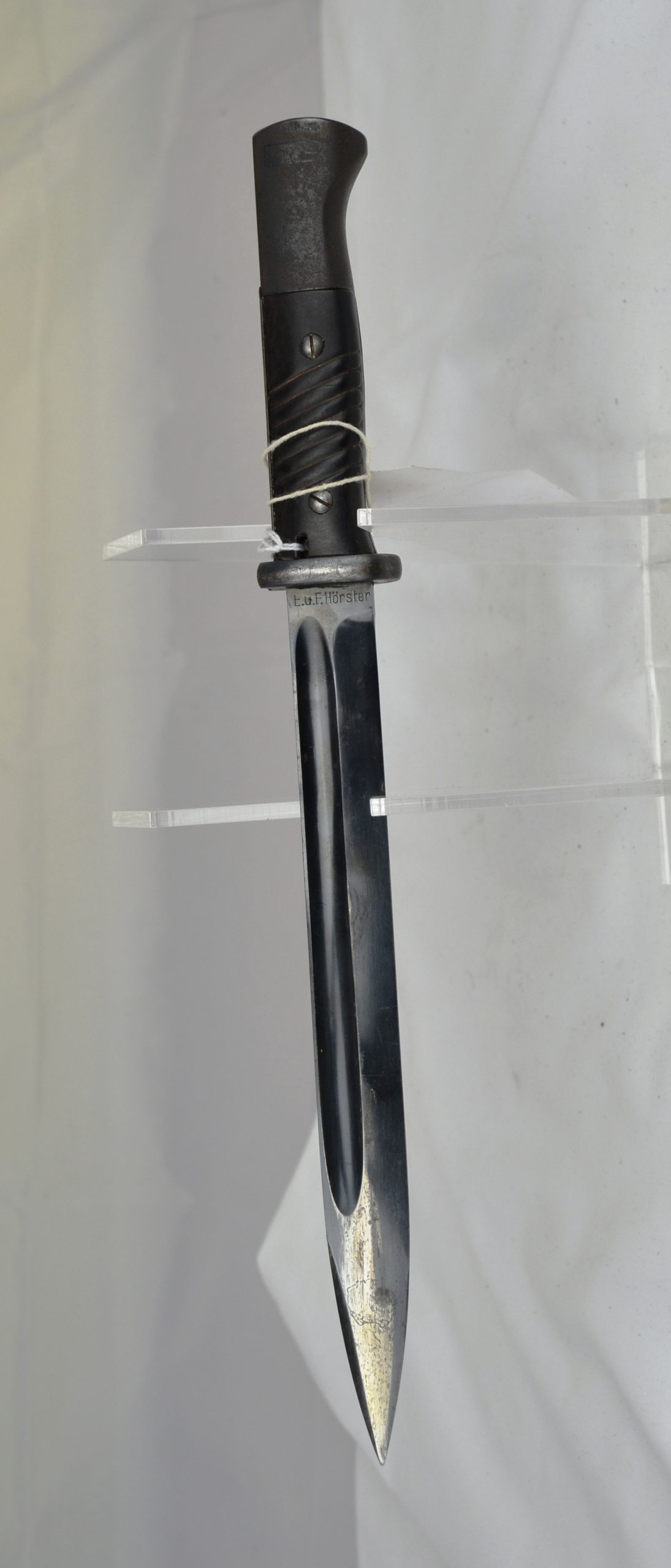 WW2 German Nazi K98 Mauser Bayonet With Blued Blade