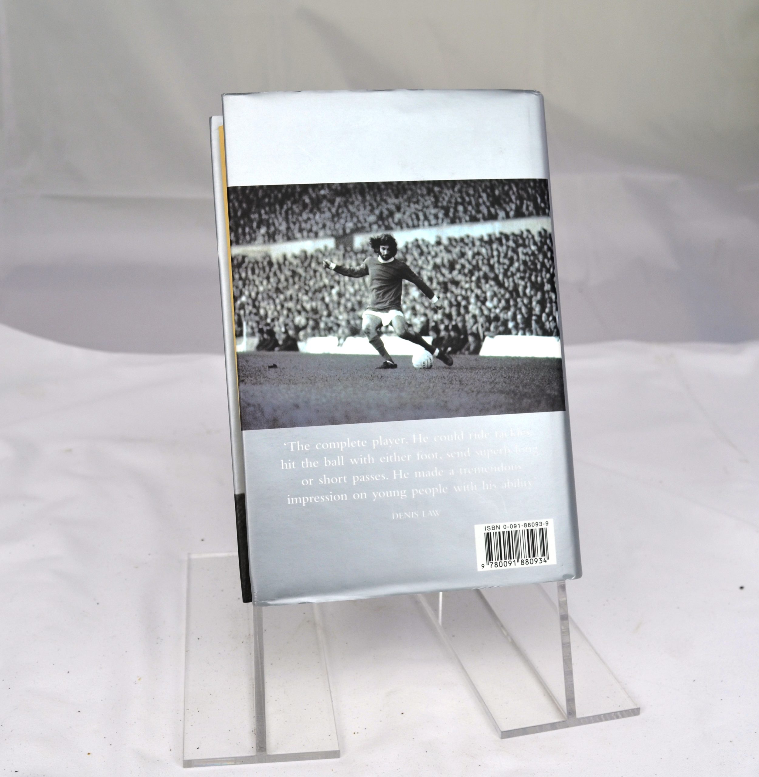 Personally Signed Copy Of George Bests Autobiography “Blessed” - Image 2