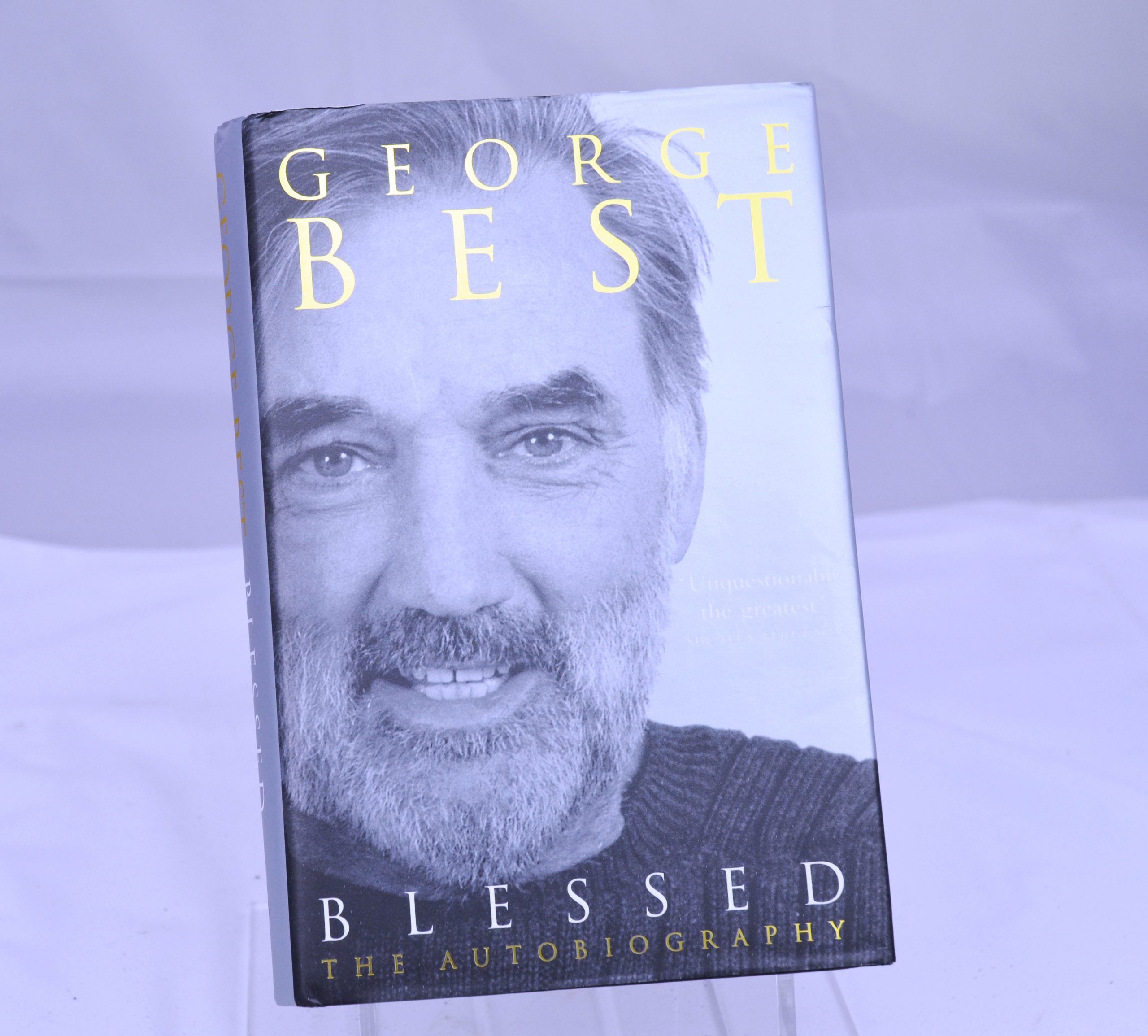Personally Signed Copy Of George Bests Autobiography “Blessed”