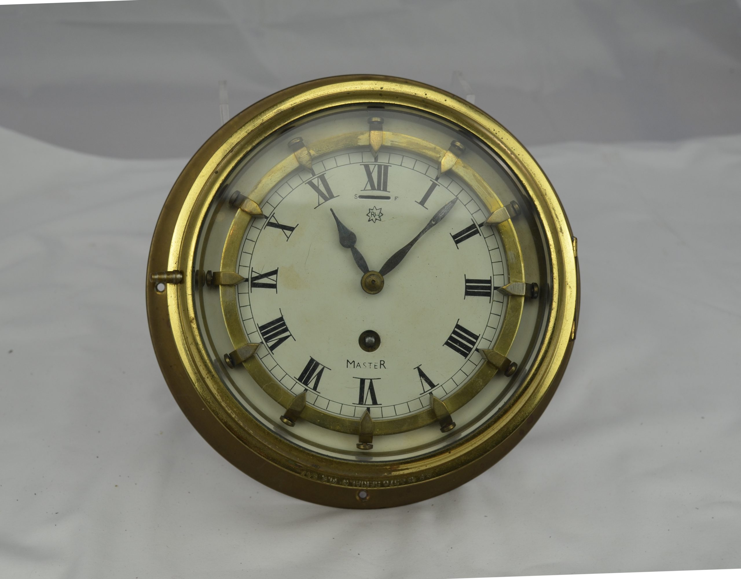 Super Rare WW2 Ships Zig Zag Clock Made By Mercer 1939/40 Octo Clock