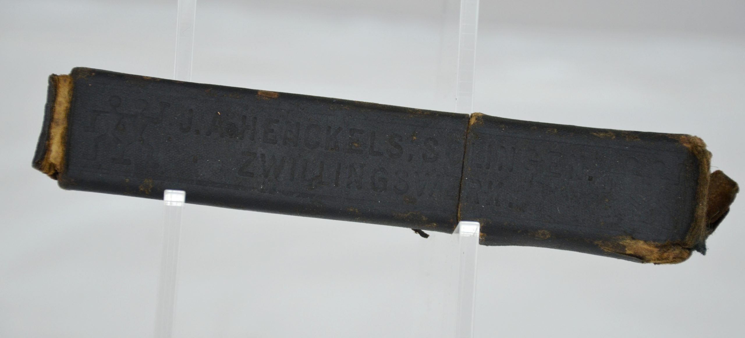 WW2 Soldiers No79 J.A HENCKELS Solingen ZWILLINGSWERK Straight Razor - Image 5