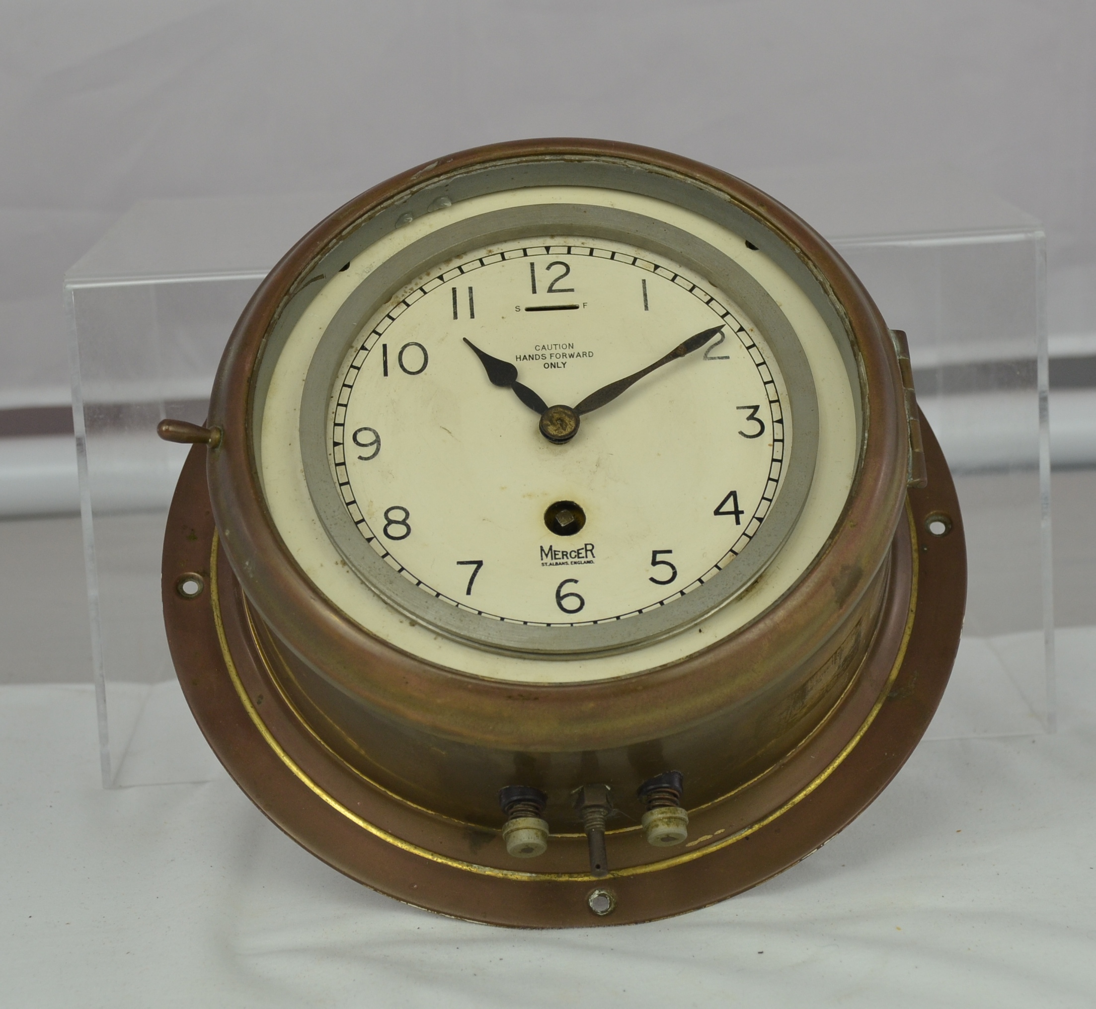 Rare Mercer WW2 Convoy Zig Zag Clock Uboat Avoidance