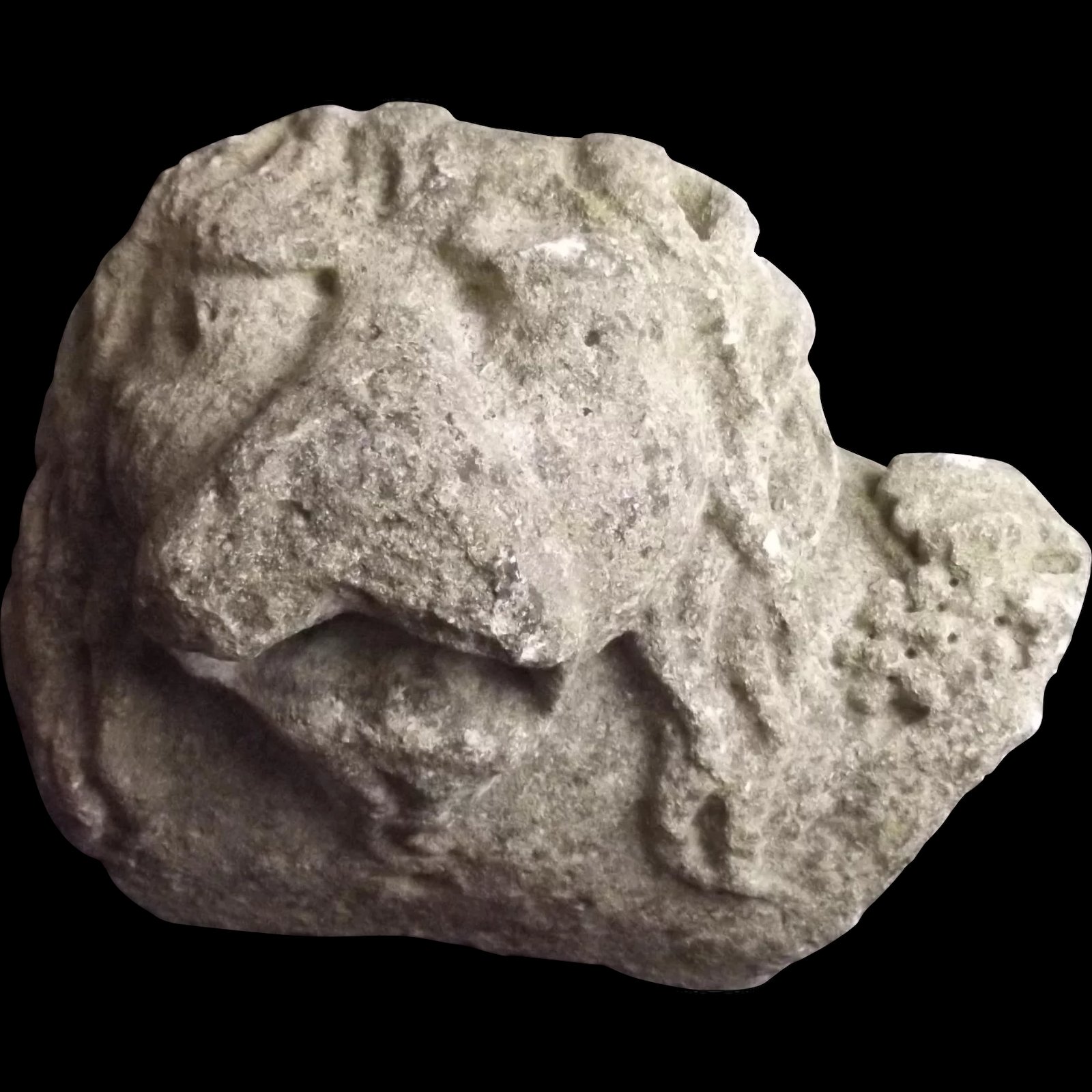 14th Century Lion Lintel Piece
