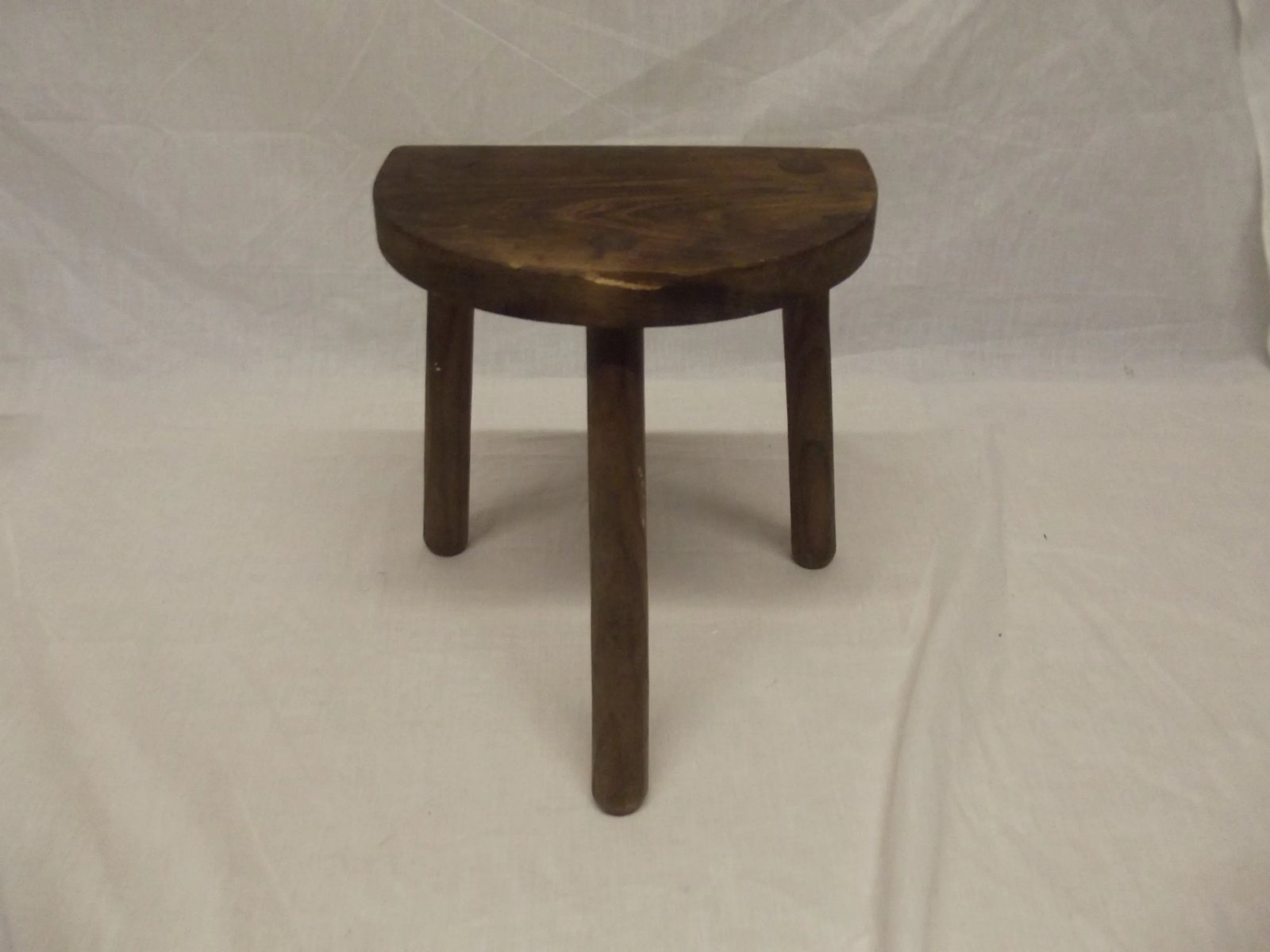 17th Or 18th Century English Elm Milking Stool - Image 2
