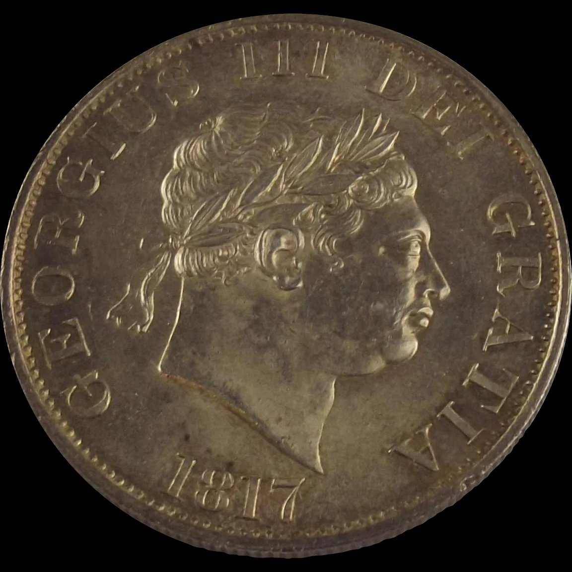 1817 George III Half Crown Coin