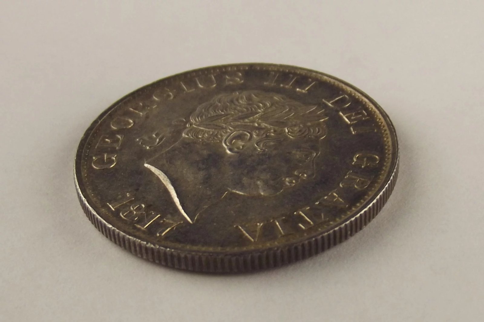 1817 George III Half Crown Coin - Image 4