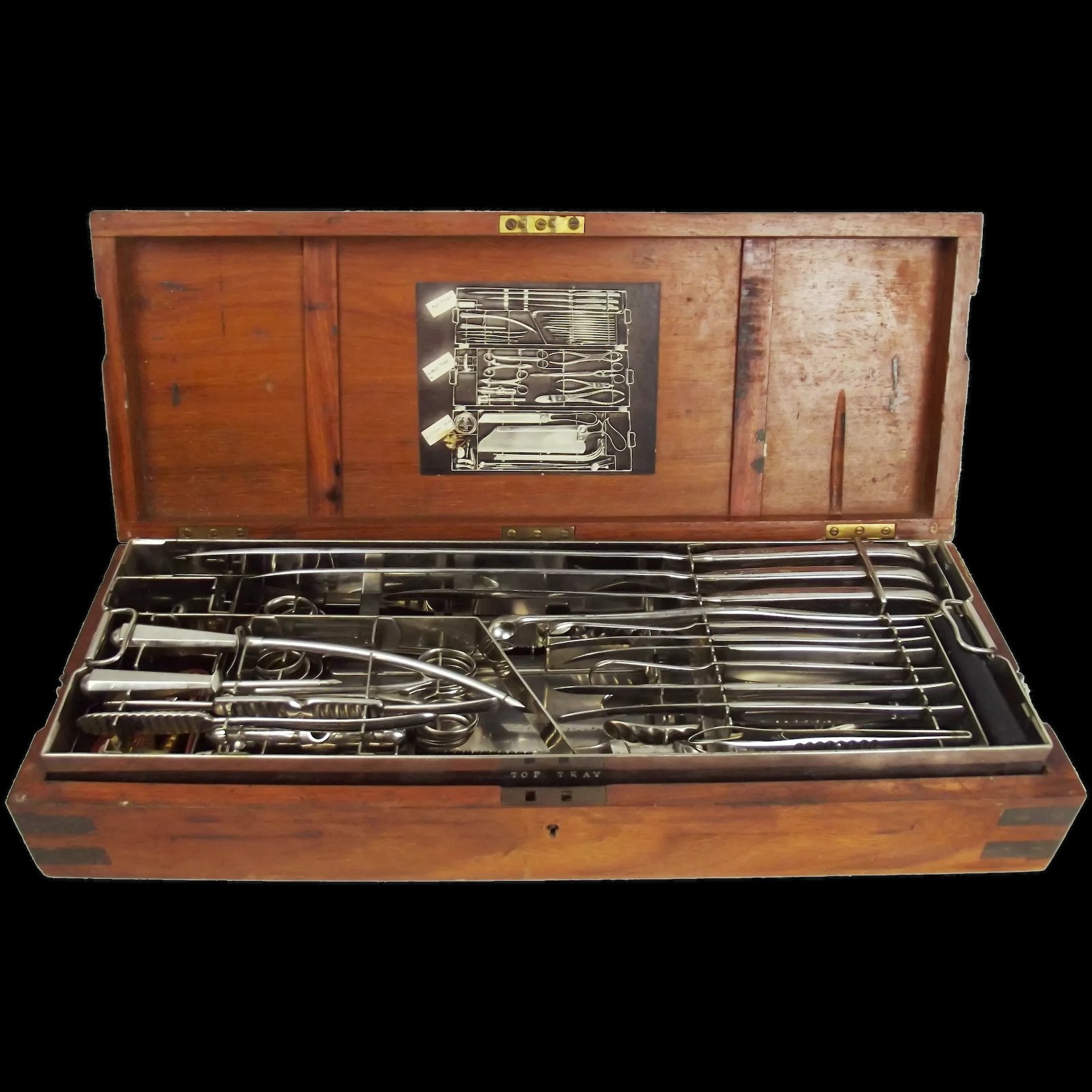 1903 Cased Campaign Surgical Instruments Set
