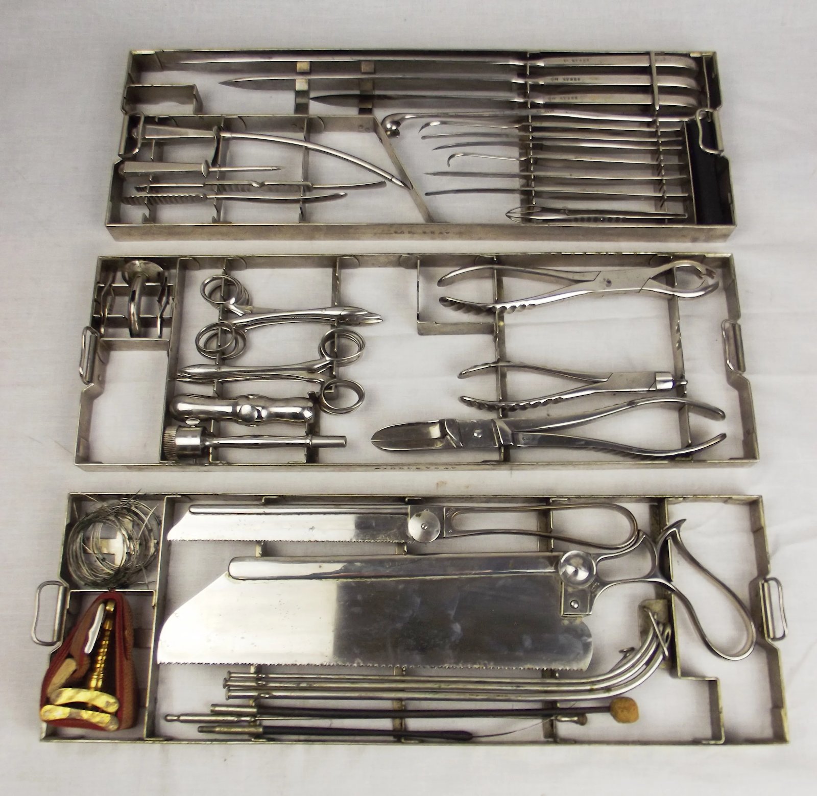 1903 Cased Campaign Surgical Instruments Set - Image 4