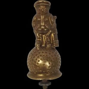 1930's Brass Golfing Car Hood Ornament