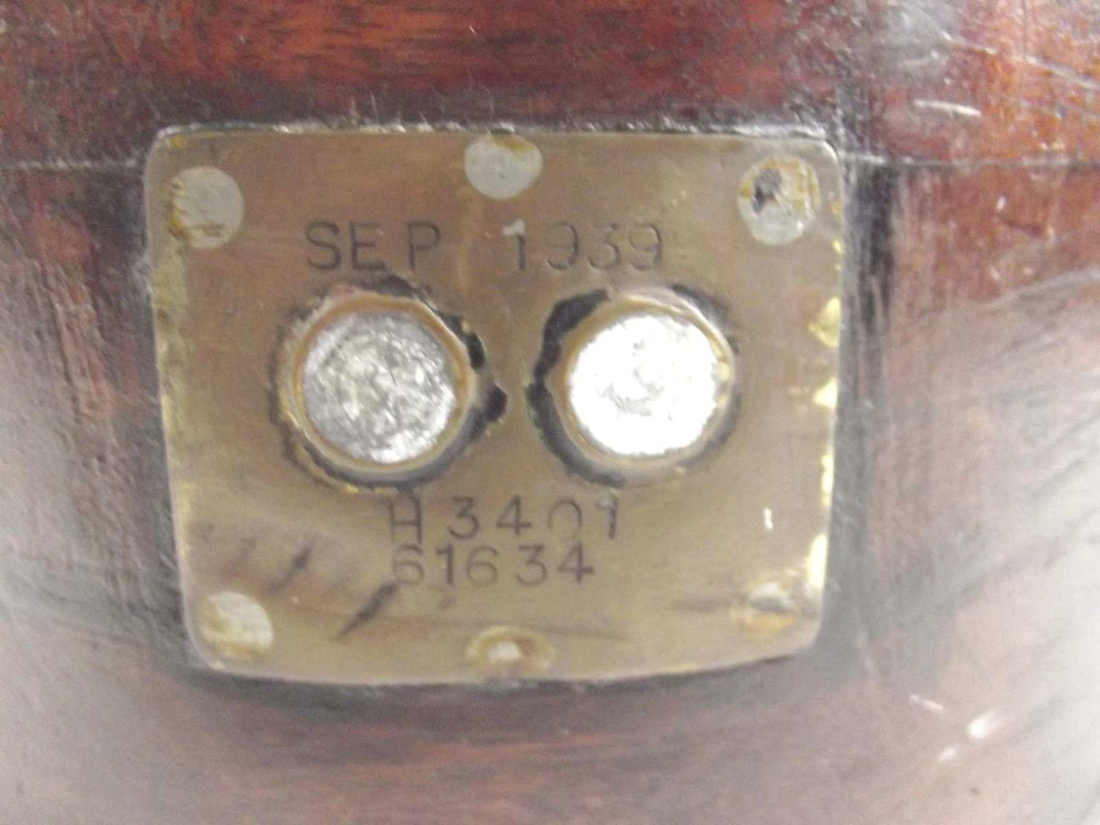 1939 Propeller Hub Clock - Image 10