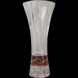 1950's Bohemian Glass Vase