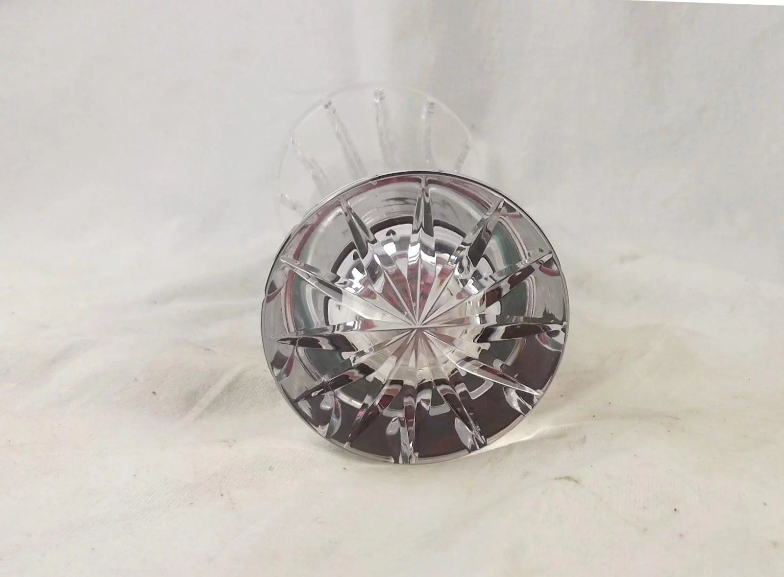 1950's Bohemian Glass Vase - Image 7