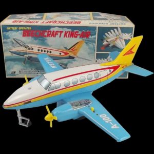 1960’s Beechcraft King-Air Airplane Battery Operated Toy