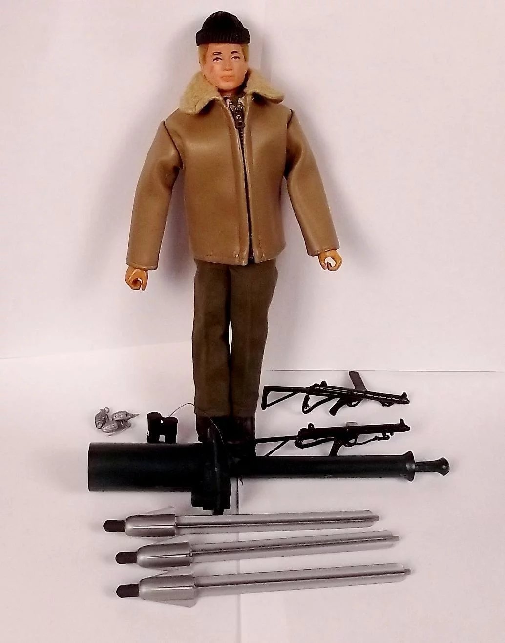 1964 Palitoy Flock Hair Action Man & Various Extras - Image 2