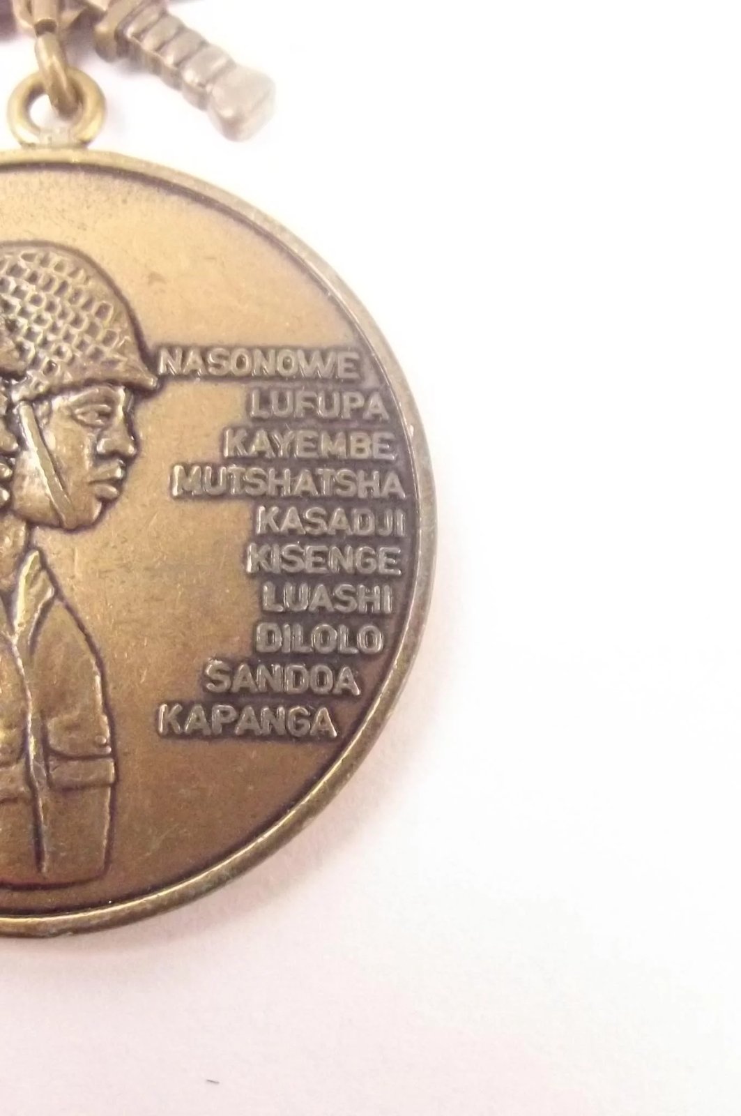 1977 Zaire Operation Shaba Military Medal - Image 4