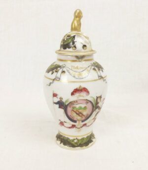 19th C. Samson Hand Painted Copy Of Admiral Lord Nelsons Tea Service Urn