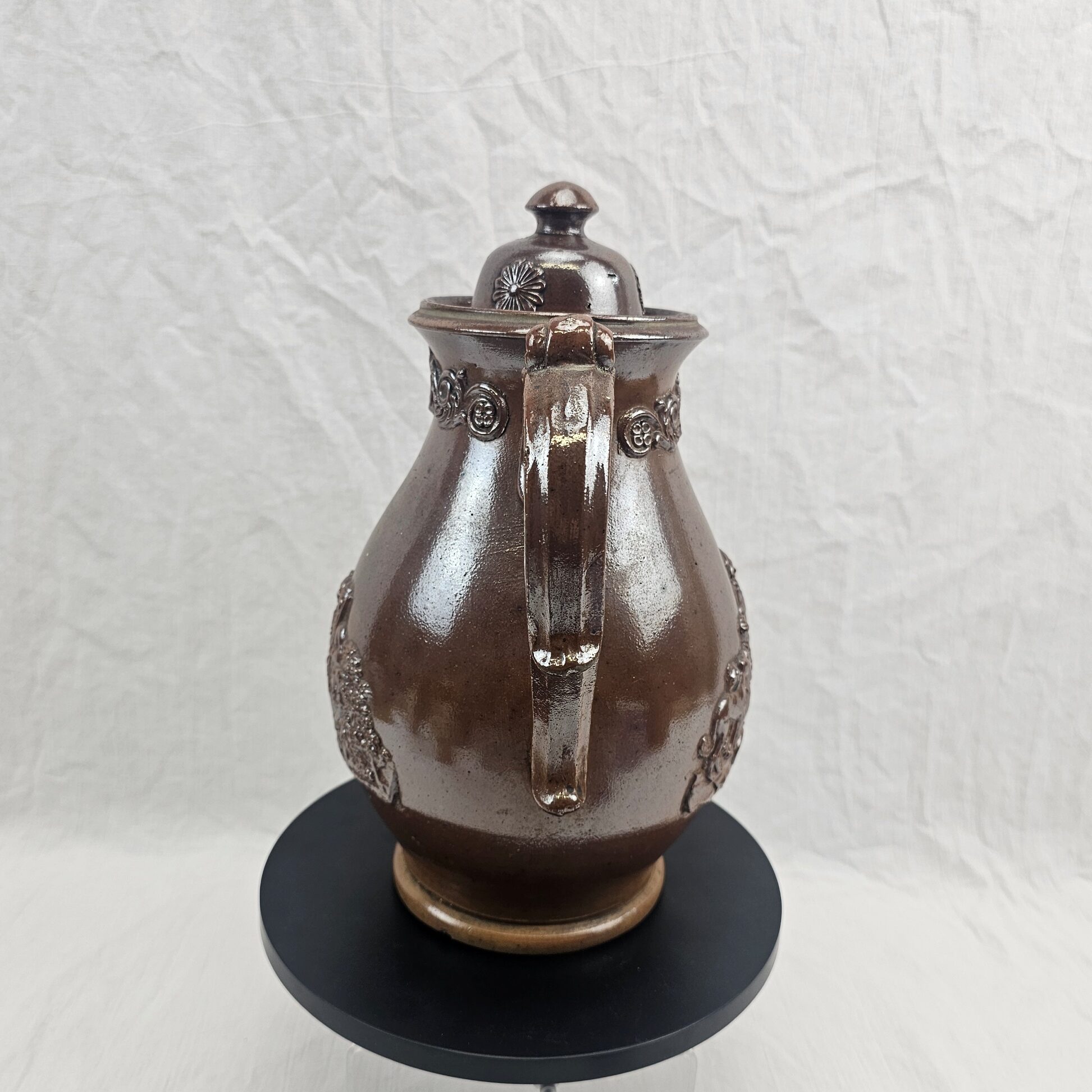19th Century Brampton Stoneware Baluster Coffee Pot - Image 3