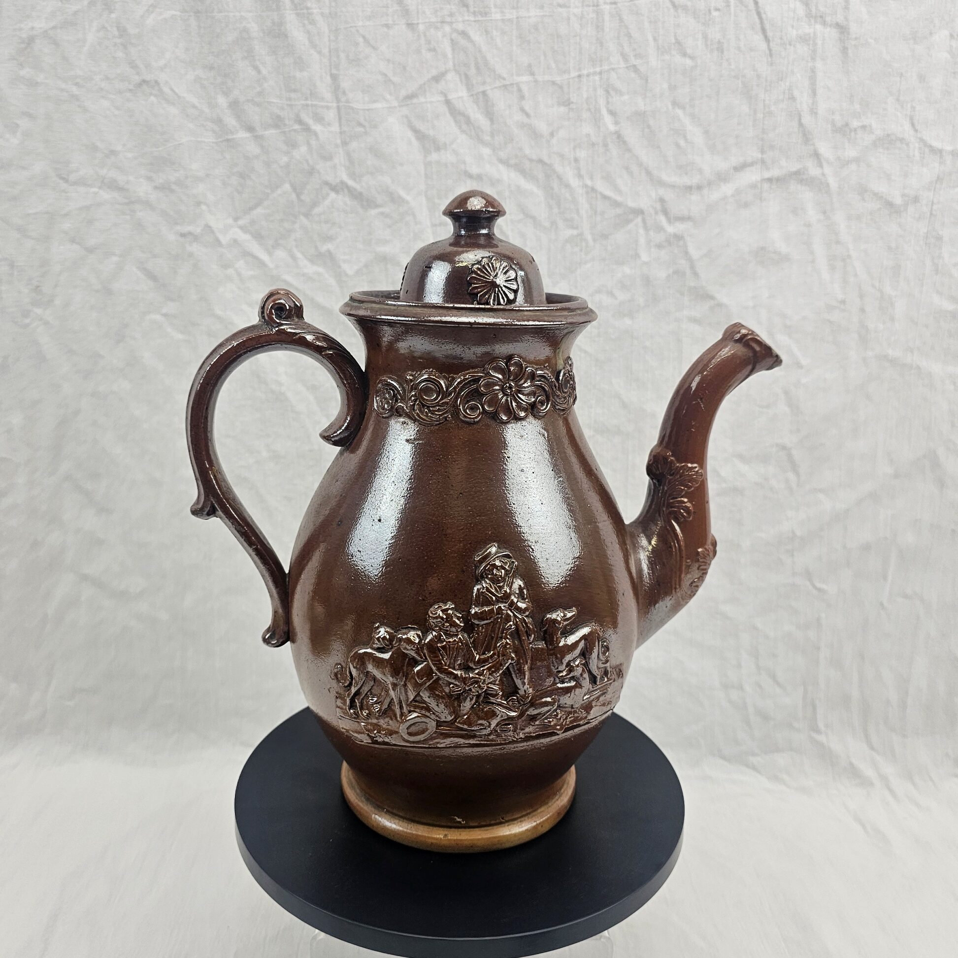 19th Century Brampton Stoneware Baluster Coffee Pot - Image 4