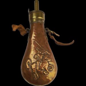 19th Century Copper Powder Flask