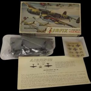 1st Issue Airfix Corporation Of America Aircraft Series - ME-110 Messerschmitt