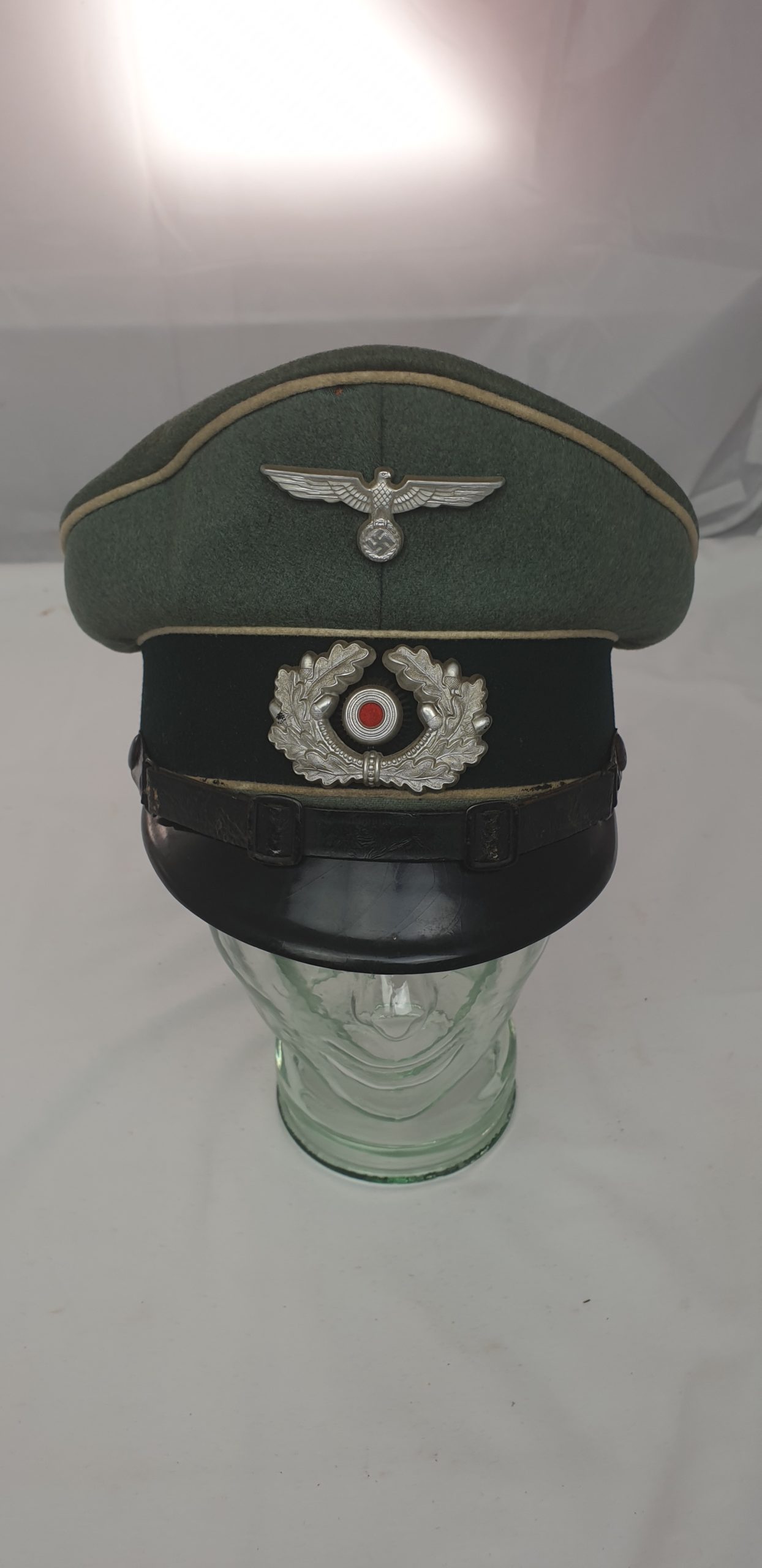 2nd World War German Army NCO peaked cap