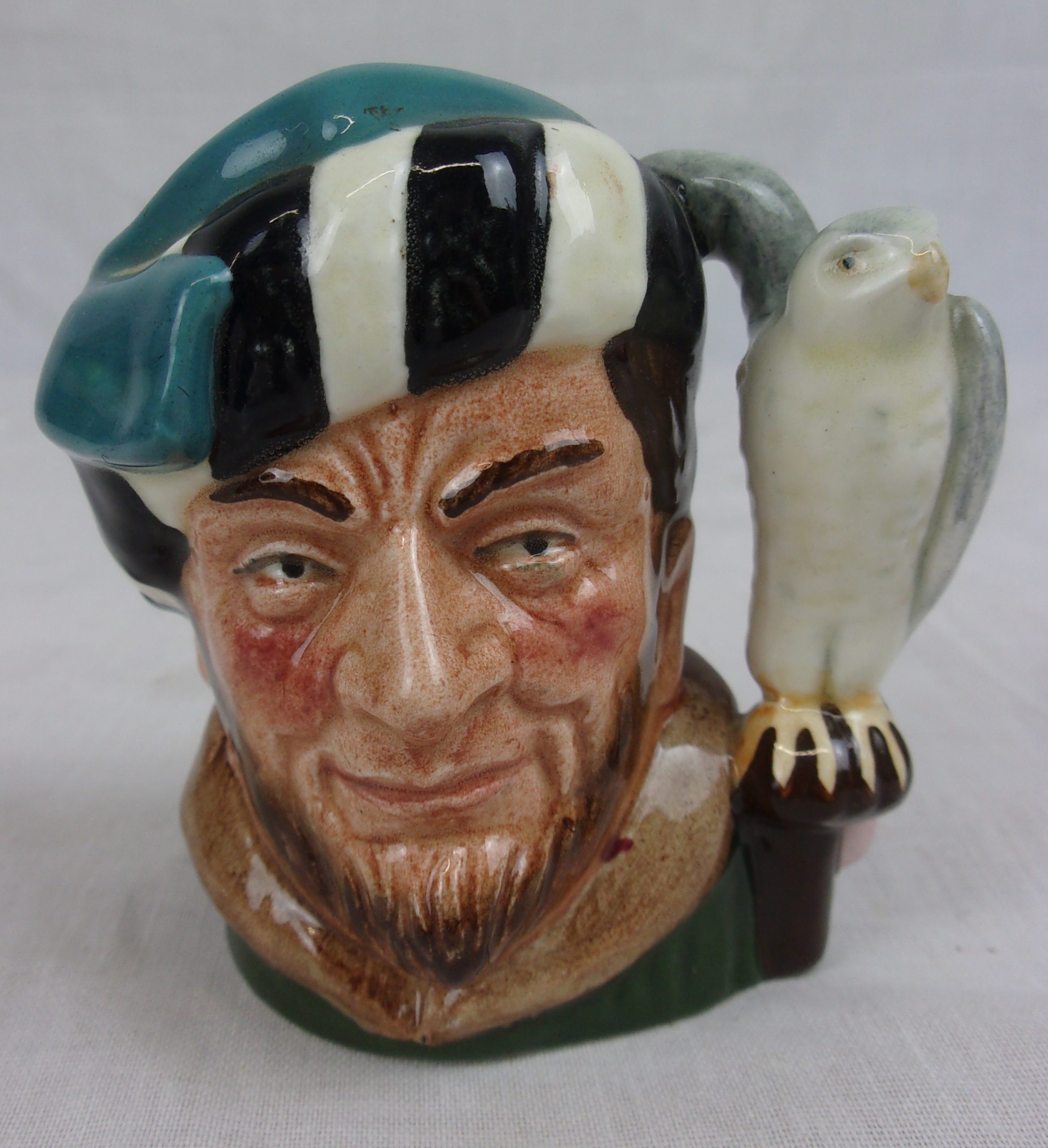 Circa 1955 Small Sized Royal Doulton The Falconer Toby Jug D6547