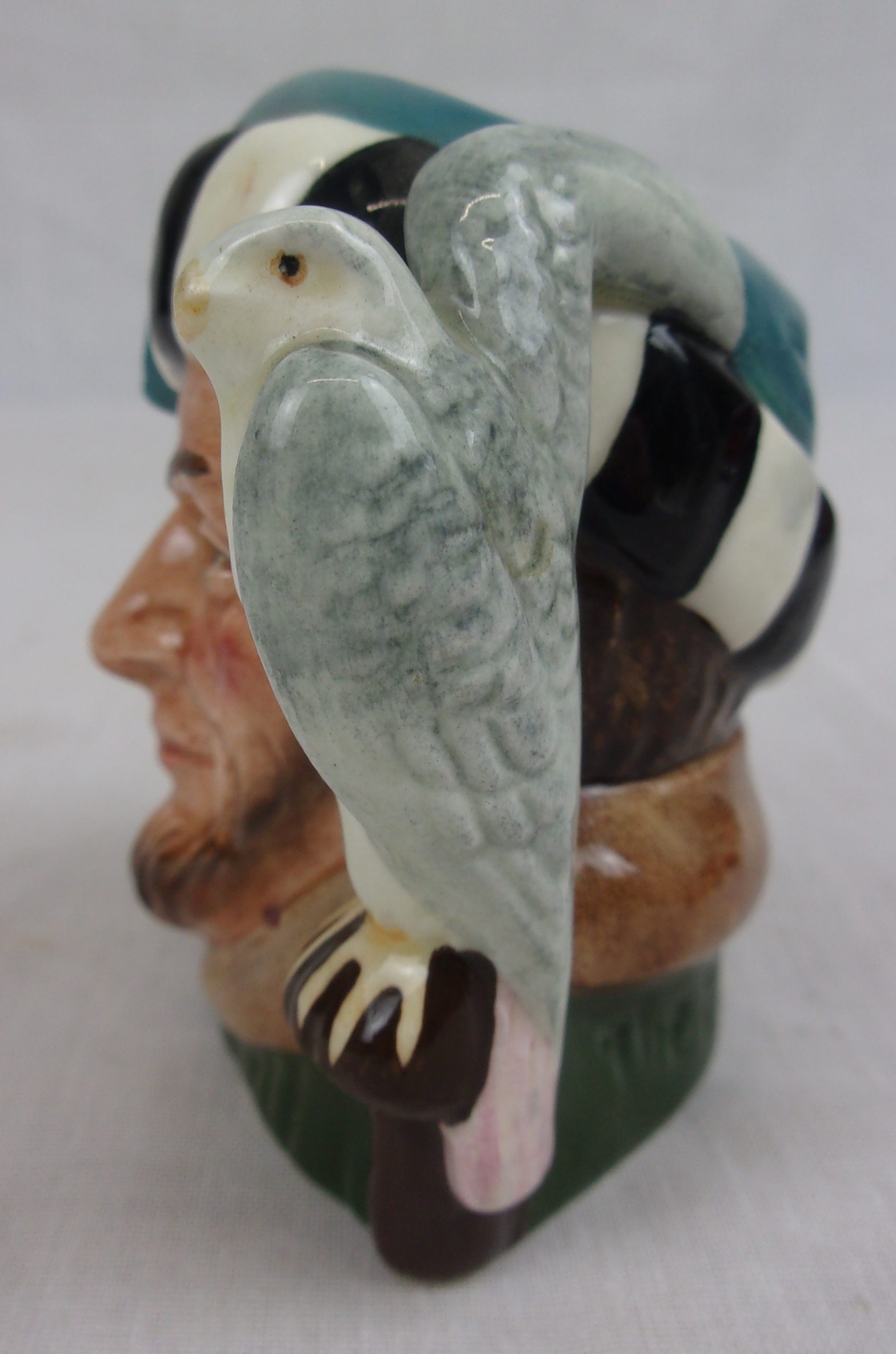 Circa 1955 Small Sized Royal Doulton The Falconer Toby Jug D6547 - Image 6