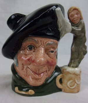 Circa 1972 Small Sized Royal Doulton Tam O'Shanter Toby Jug D 6636