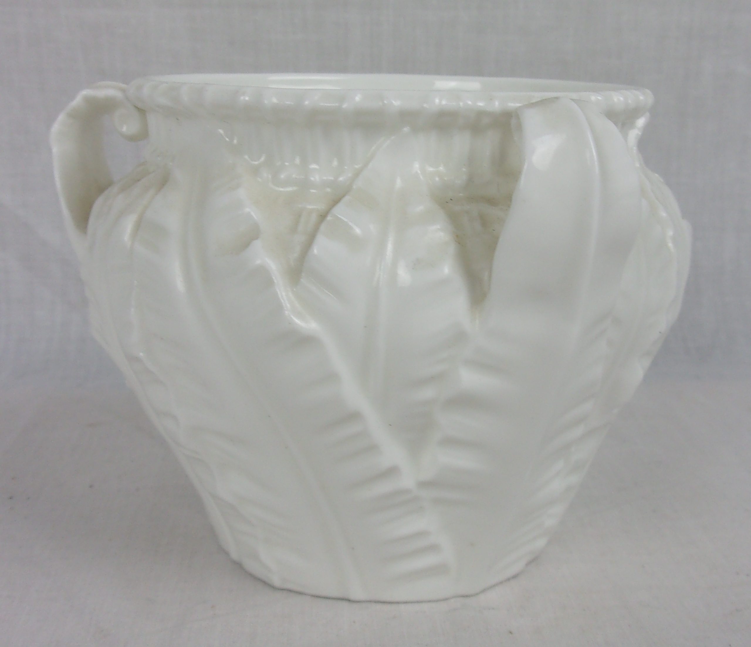1947 Royal Worcester Embossed UK Utility Fern Leaf Tyg - Image 5
