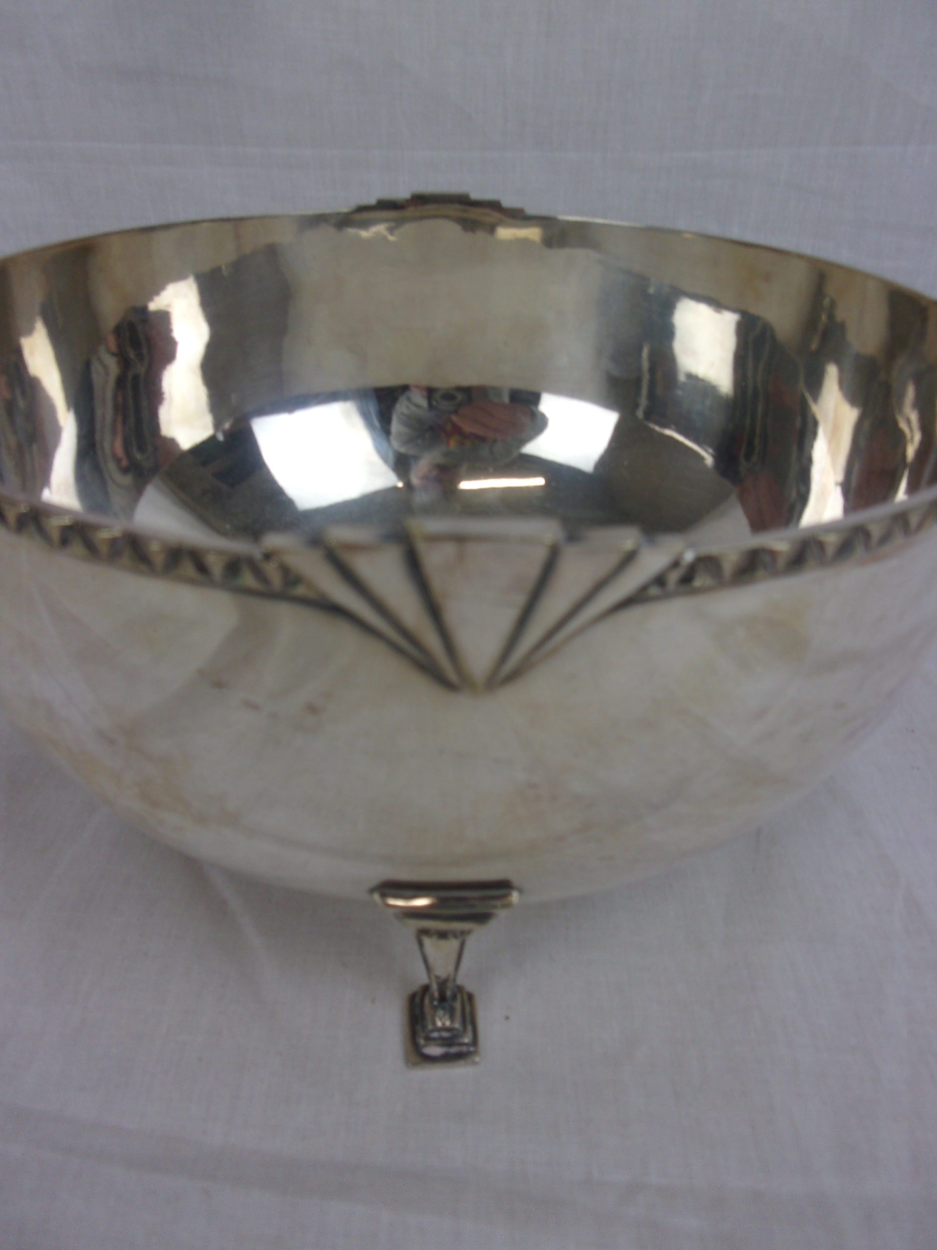 Art Deco Silver Plated Bowl