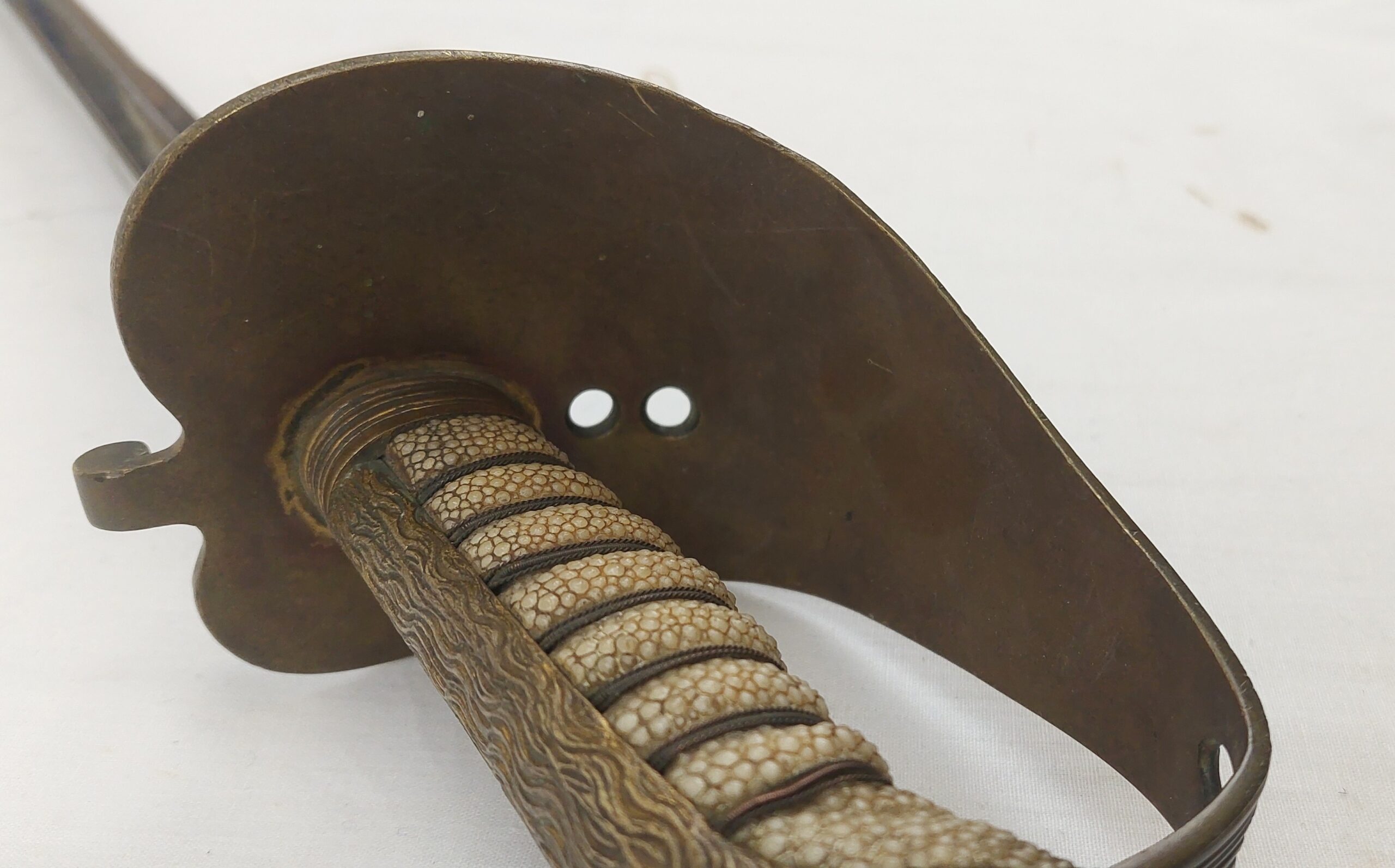 A Post 1902 Royal Naval Officer’s Sword And Scabbard With Serial No - Image 24
