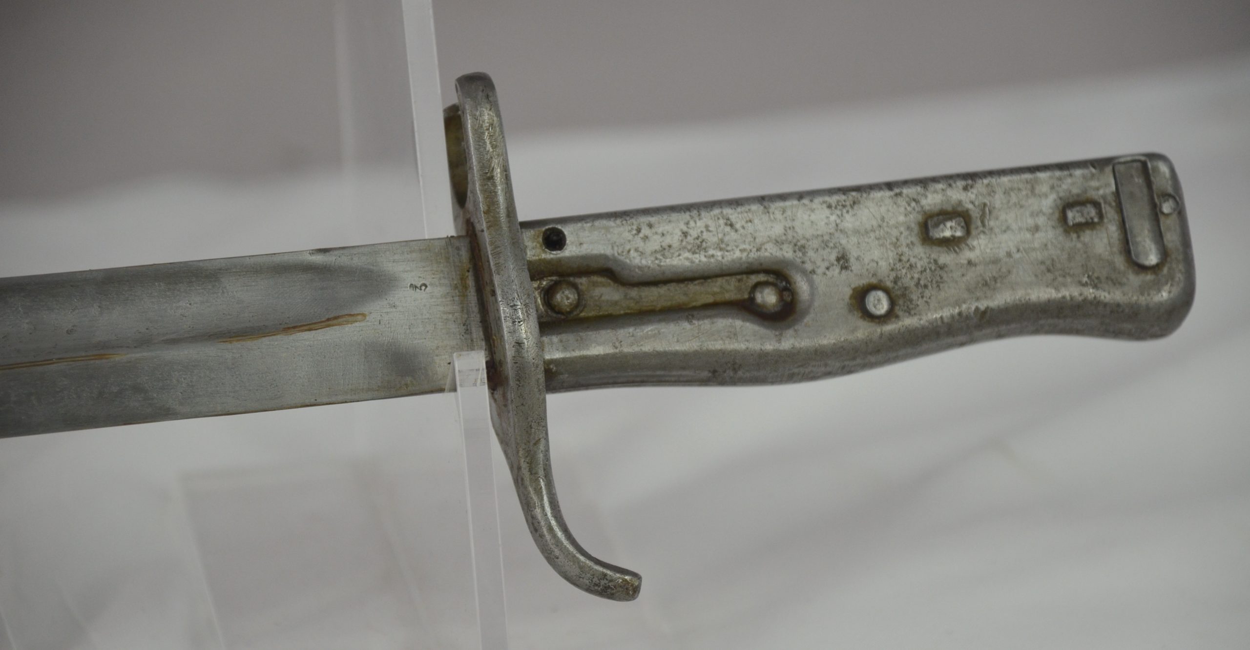 WW1 Rare Model Ersatz Gew98 Bayonet By F Koeller & Son Incl Frog & Scabbard - Image 3
