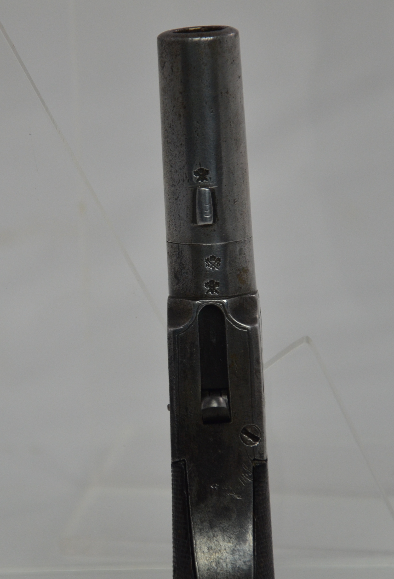 Early 19th Century Boxlock Percussion Muff Pistol - Image 9