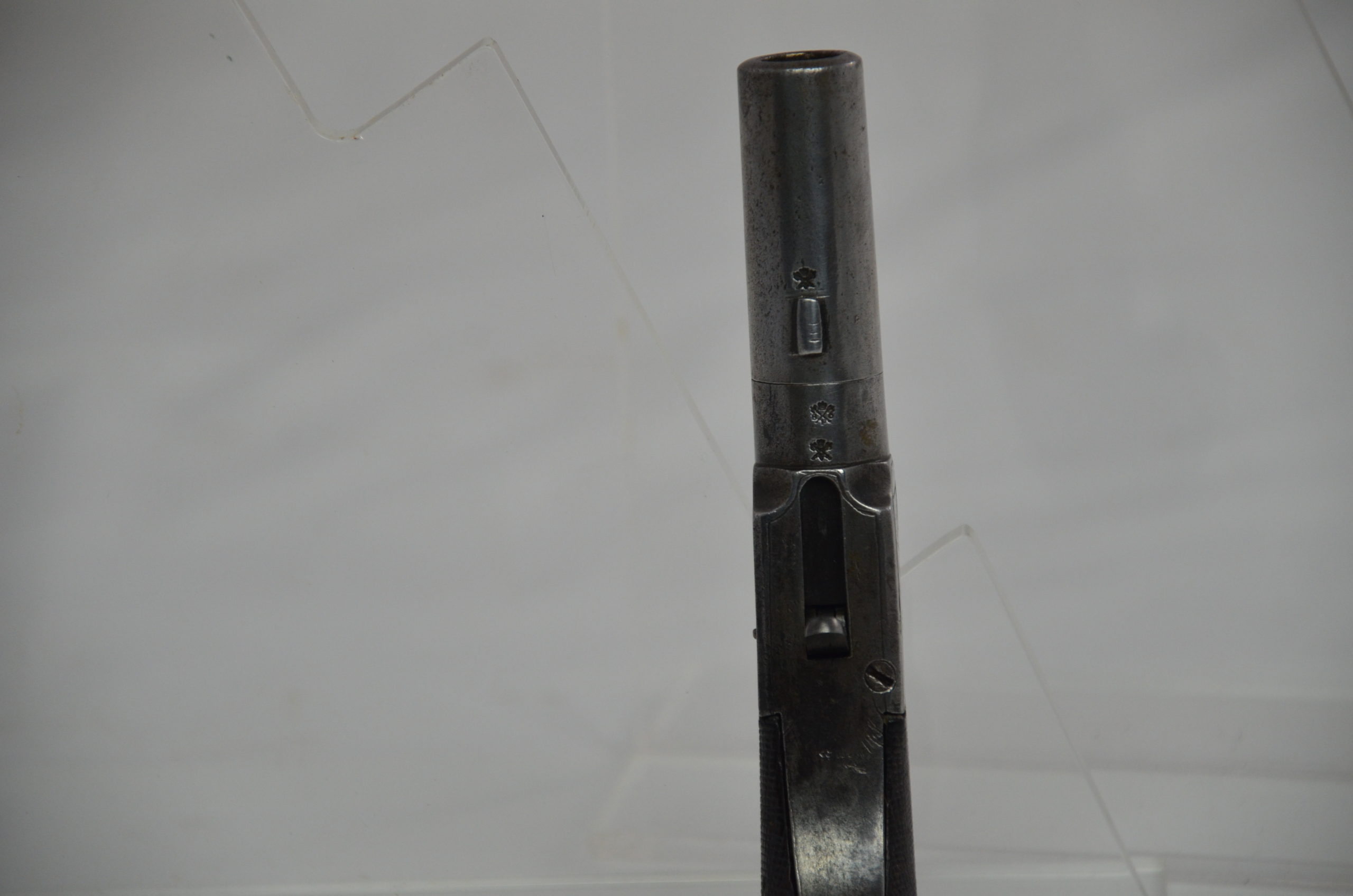 Early 19th Century Boxlock Percussion Muff Pistol - Image 8