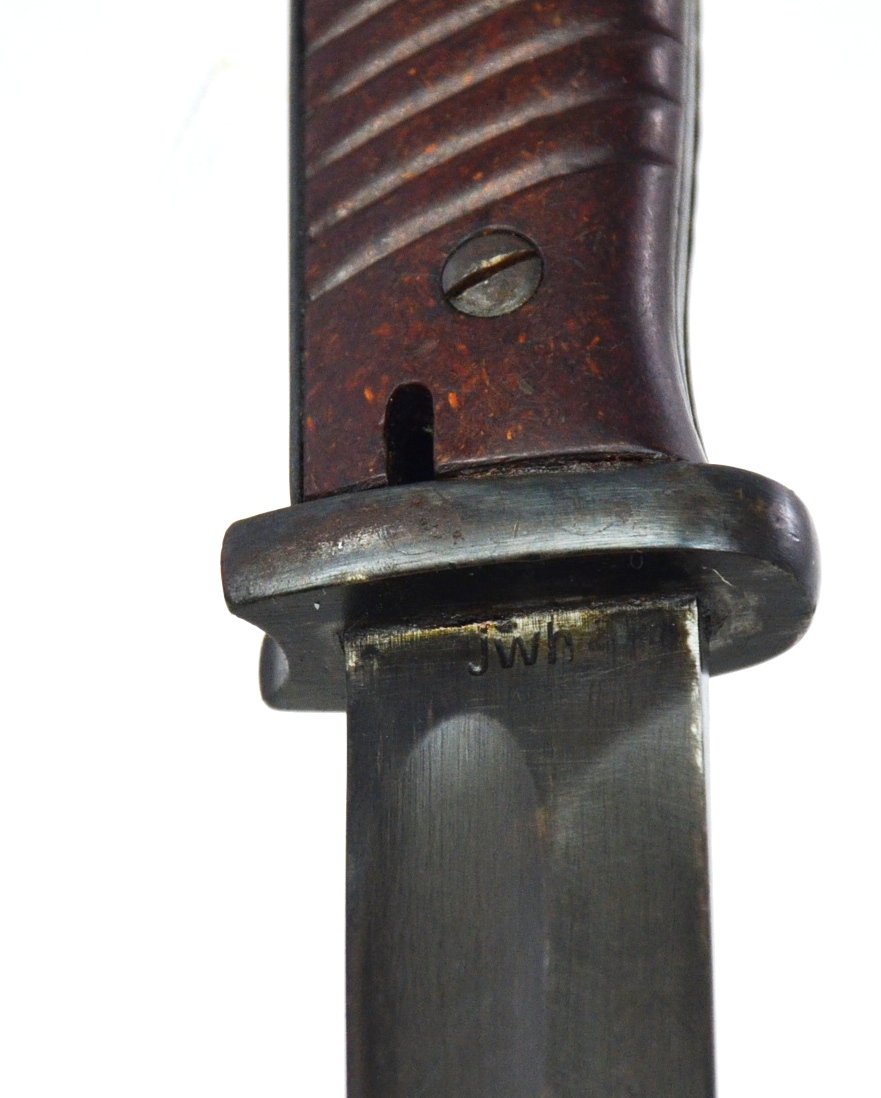 German WW2 K98 Bayonet With Frog And Scabbard In Excellent Condition - Image 5