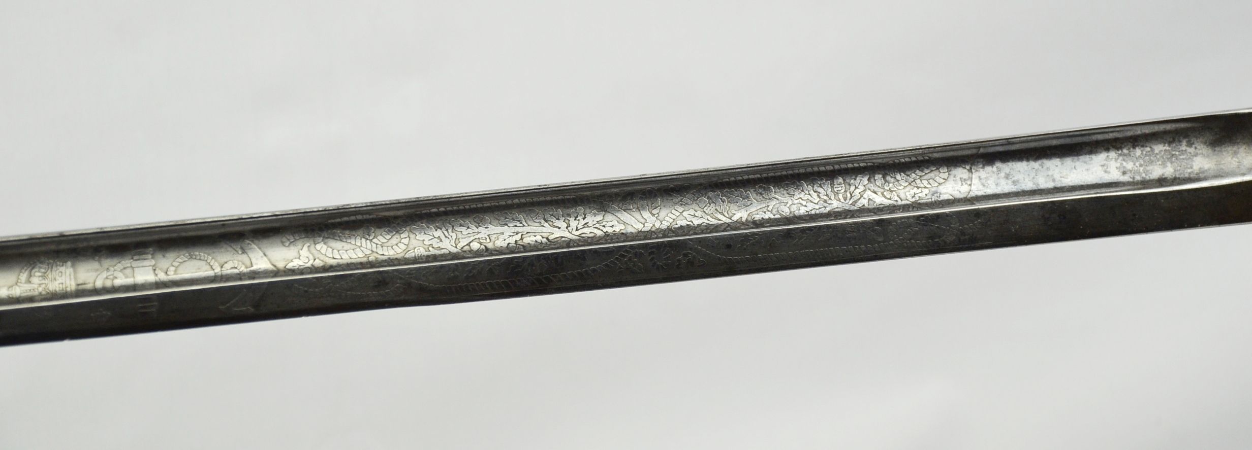 A Post 1902 Royal Naval Officer’s Sword And Scabbard With Serial No - Image 13