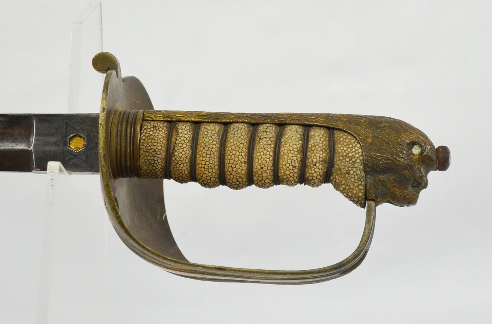 A Post 1902 Royal Naval Officer’s Sword And Scabbard With Serial No - Image 16