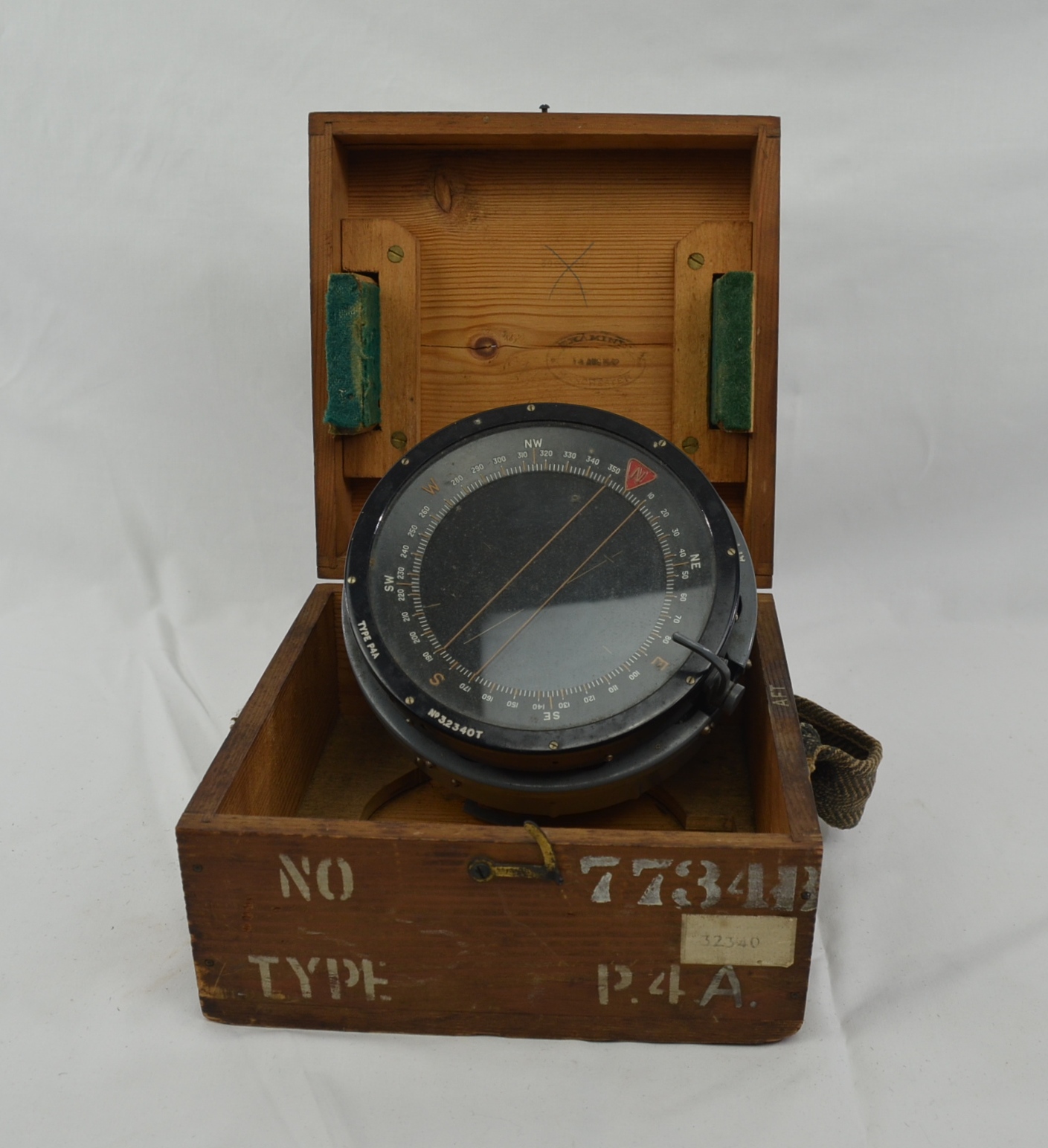 Genuine RAF WW2 Lancaster Bomber Compass In Original Case