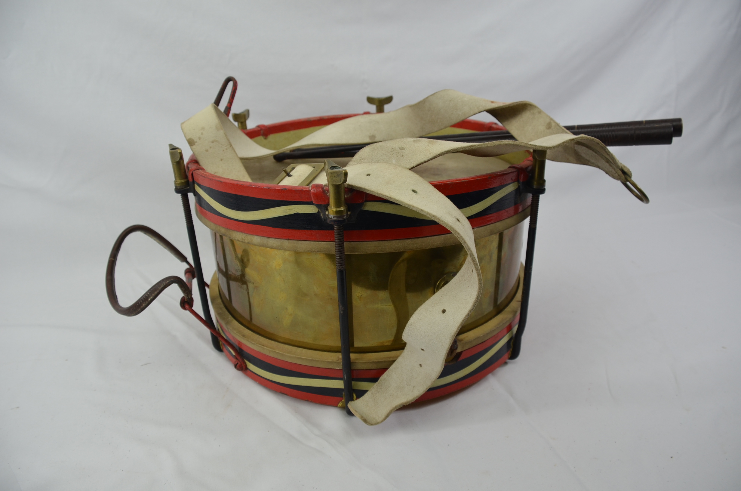 Rare WW1 Snare Drum In Superb Condition With Strap