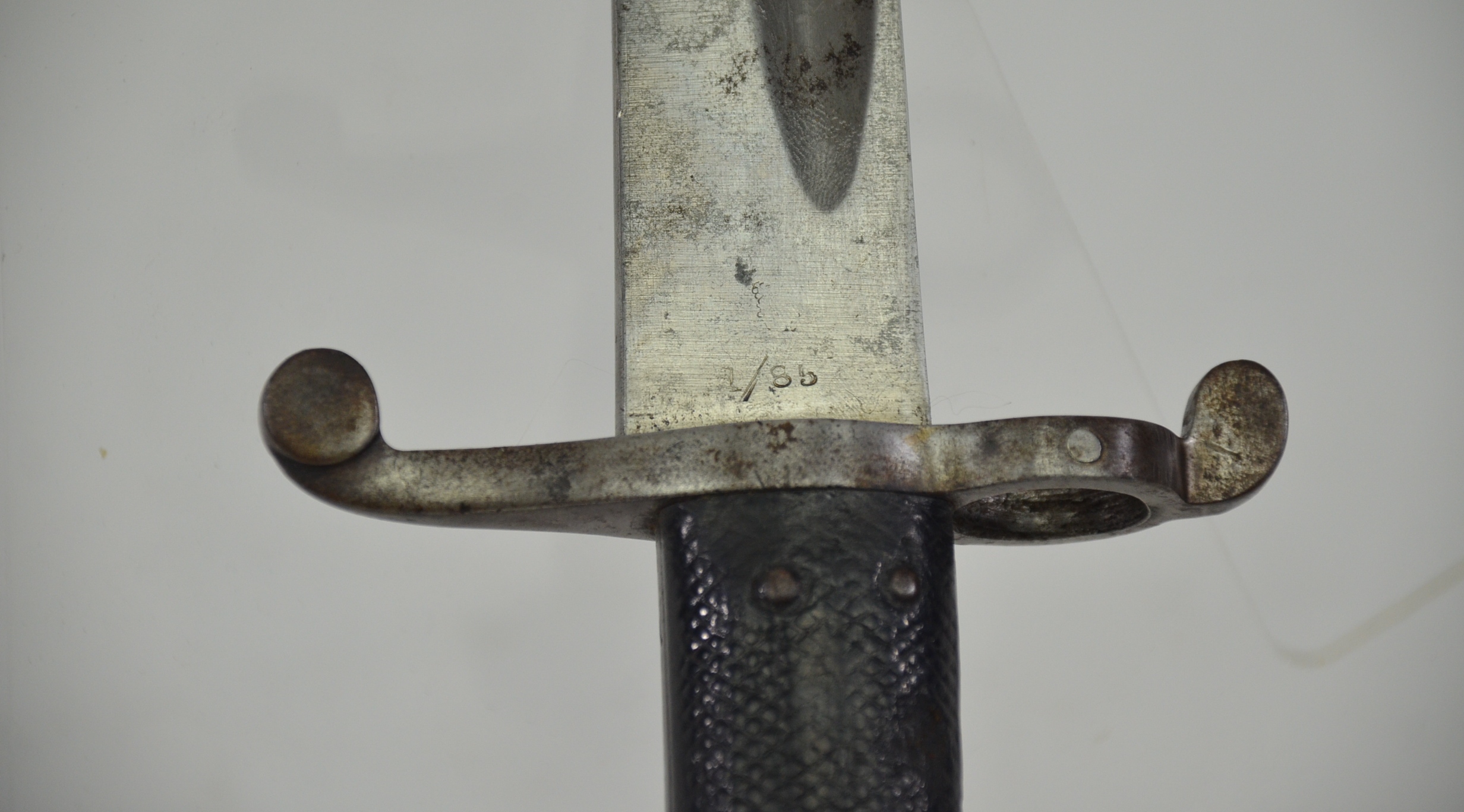 British 1856 Pattern Enfield Yataghan Sword Bayonet With Scabbard - Image 5