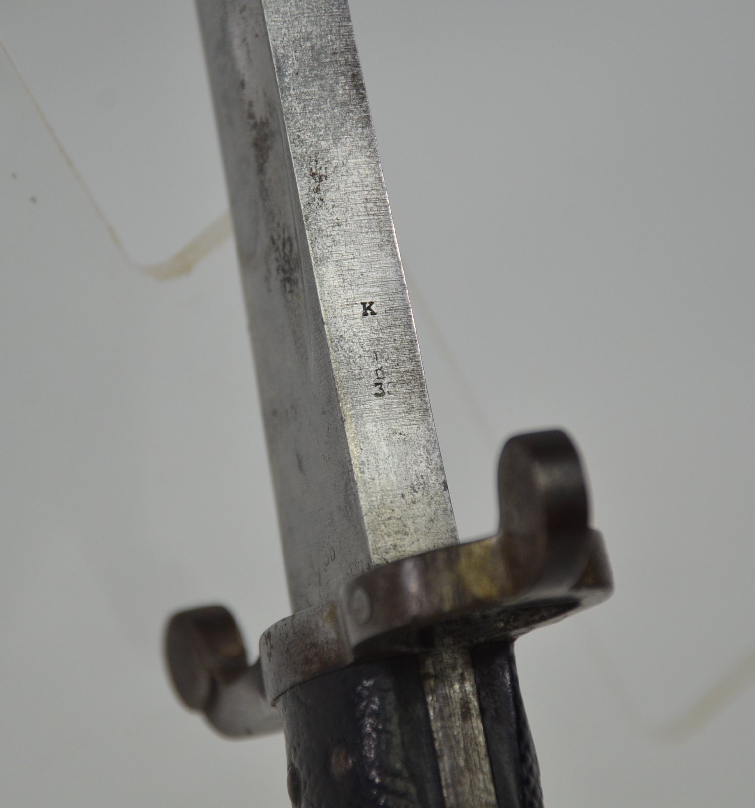 British 1856 Pattern Enfield Yataghan Sword Bayonet With Scabbard - Image 6